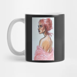 Pink-haired girl Mug